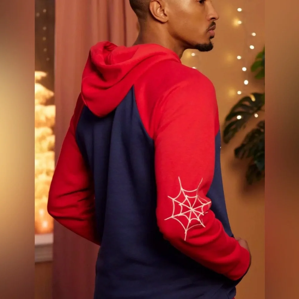 NWT Our Universe Marvel Spider-Man color block hoodie sizes 2X 3X - Picture 5 of 8